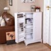 Multi-Purpose Storage Cabinet | Floor-Standing Living Room Organizer