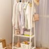 Portable Wardrobe Clothes Rack | Sturdy Indoor Hanger & Storage Stand