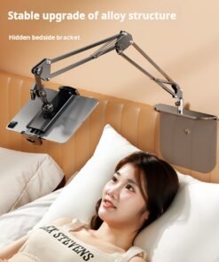 Lazy Phone Stand | Adjustable Metal Holder for Bedside, Sofa & Table